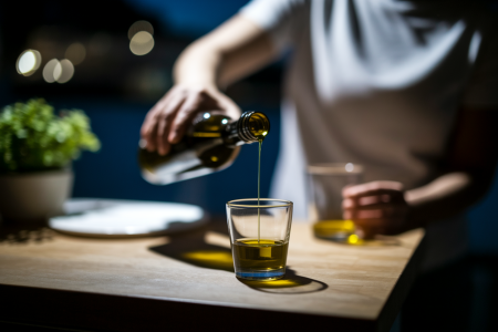 bouteille-huile-olive-plan-bois