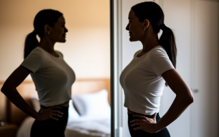 femme-miroir-silhouette-chambre