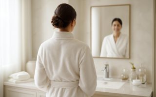 femme-peignoir-miroir-salle-de-bain