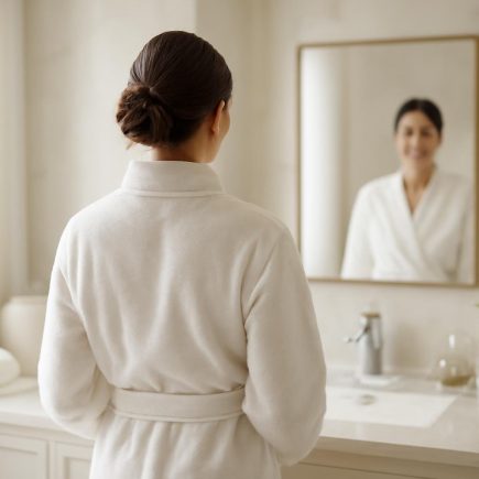 femme-peignoir-miroir-salle-de-bain