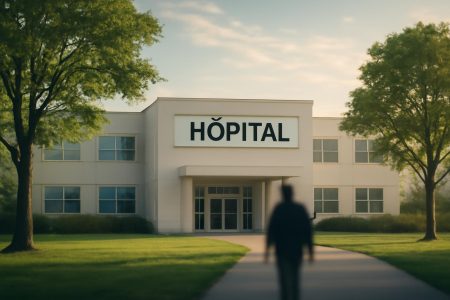 hopital-exterieur-arbres-ciel-serein