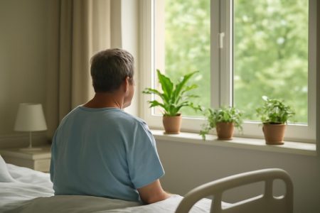 patient-dos-fenetre-hopital-plantes