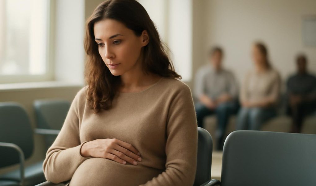 femme-enceinte-salle-attente-lumineuse