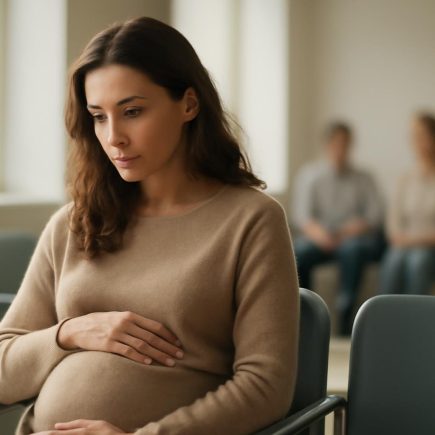 femme-enceinte-salle-attente-lumineuse
