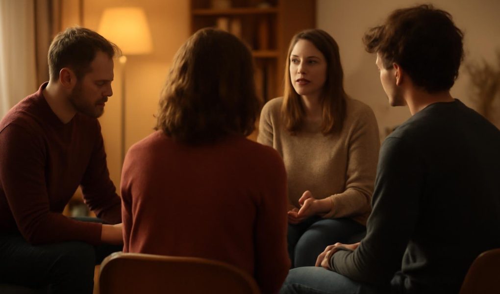 personnes-assises-cercle-salon-chaleureux