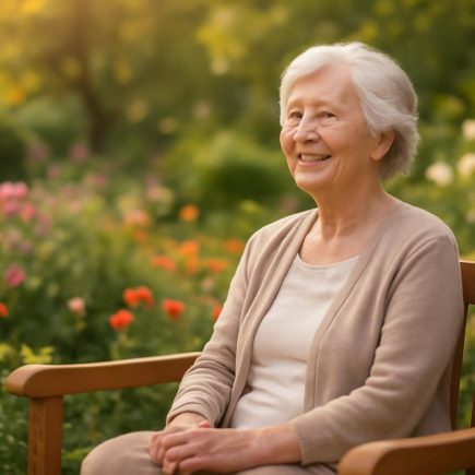 personne-agee-banc-jardin-fleurs