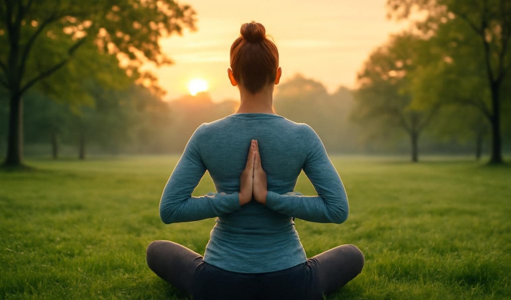 personne-yoga-parc-soleil-lever
