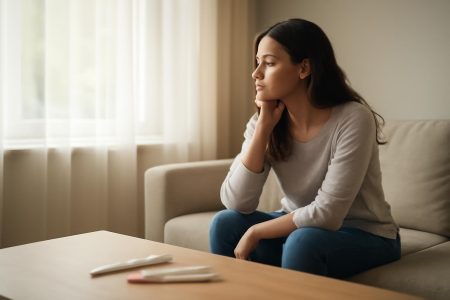 femme-canape-tests-grossesse-salon-lumineux